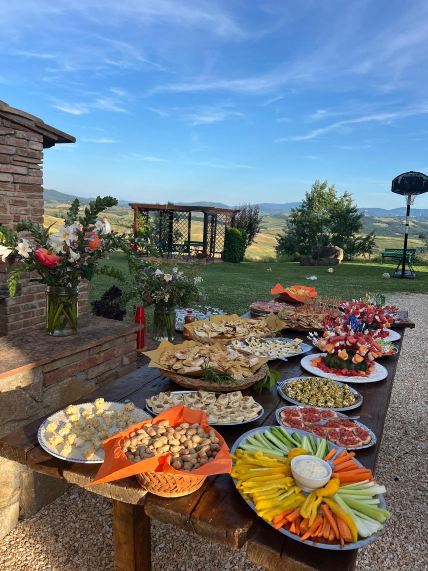 Agriturismo Casallario Volterra Eksteriør billede