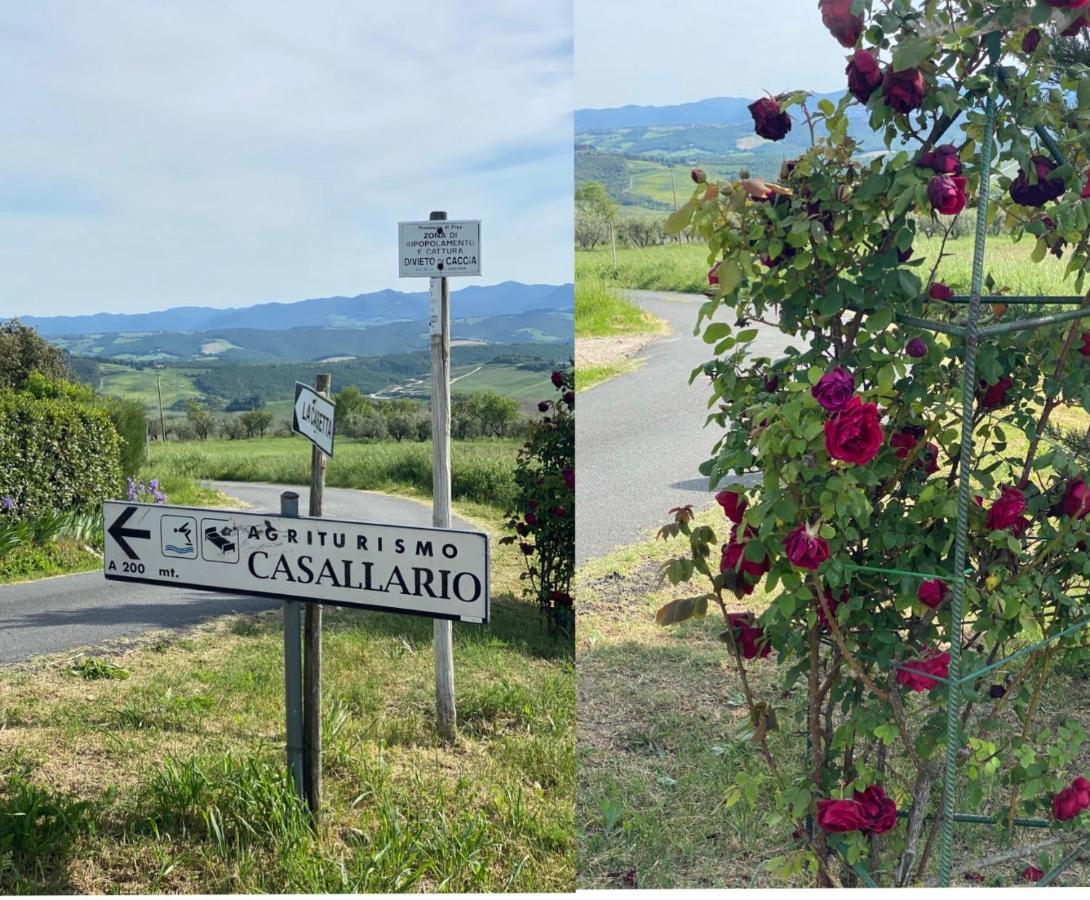Agriturismo Casallario Volterra Eksteriør billede